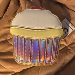 Cupcake Shaped Holographic Bag